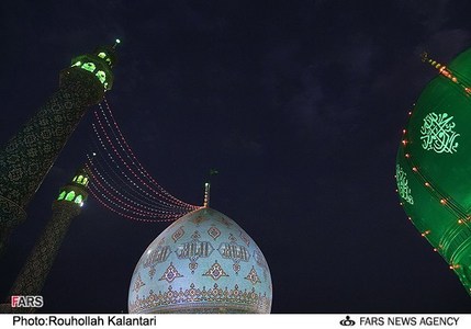 صور ليله ميلاد الحجة(عجل الله فرجه الشرف ) في مسجد جمكران  223